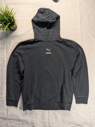 Puma Hoodie Black Essential Streetwear Sweatshirt